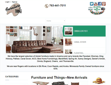 Tablet Screenshot of furnitureandthings.com